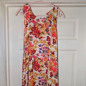 Natural Life Maxi-Dress, vibrant with color